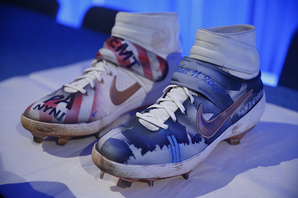 Mets Rookie Sensation Pete Alonso Donates 9/11 Tribute Cleats To 9