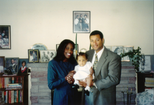 Melody and LeRoy W. Homer Jr. and their daughter, Laurel. Collection 9/11 Memorial Museum, donated by Marilyn Johnson, sister of LeRoy W. Homer Jr. 
