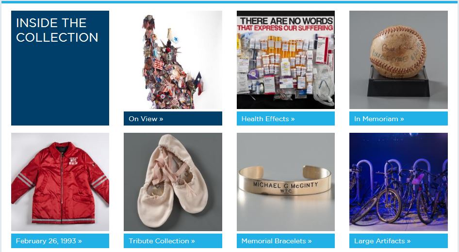A screenshot shows the online searchable database Inside the Collection, which features selected objects from the Museum’s permanent collection.