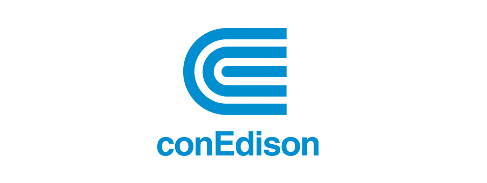 ConEdison logo in turquoise