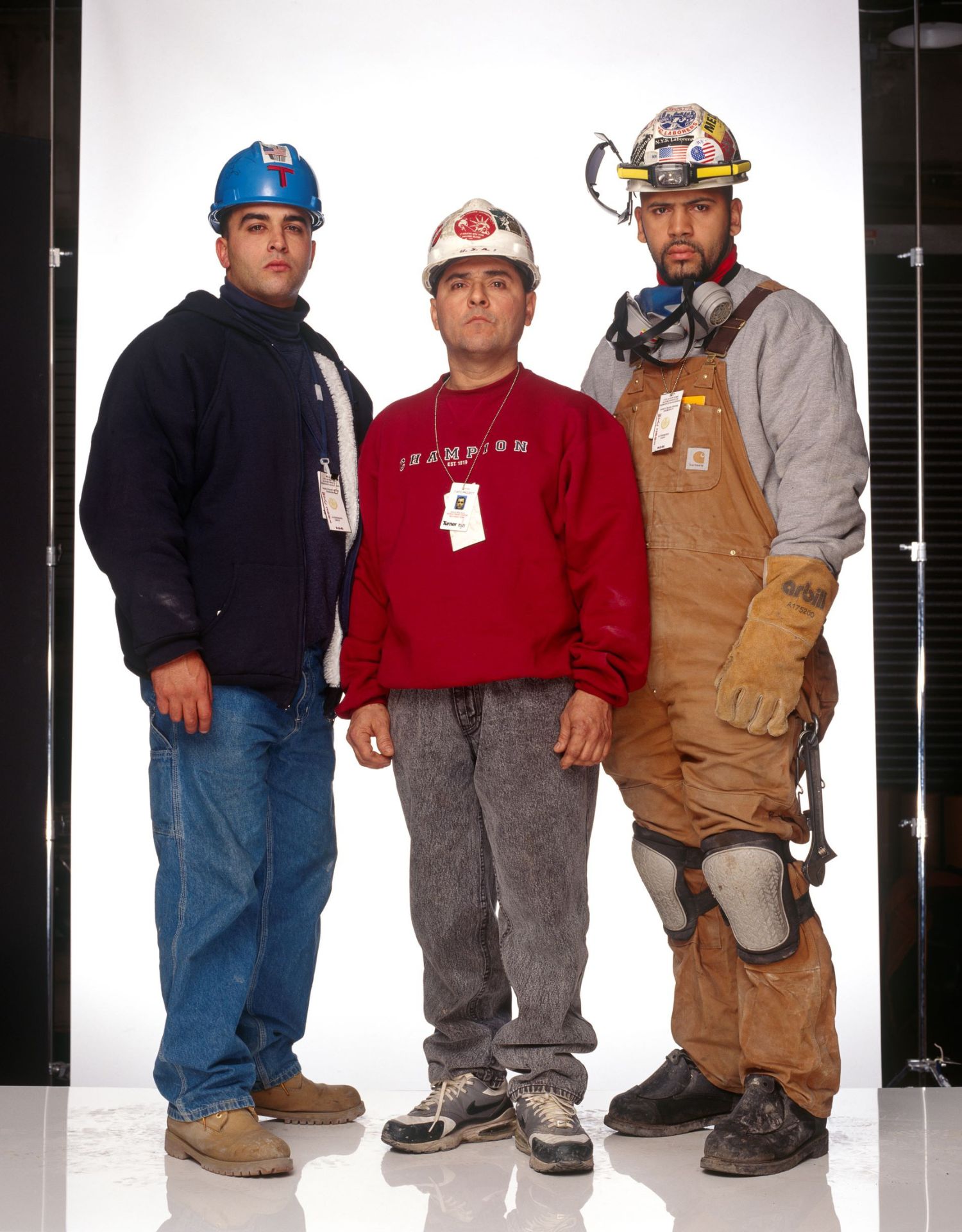 Pat D’Alliegro, Arturo Barreiro, and Dorian Coaxum, Construction Workers, Laborers’ International Union of North America, Local 79