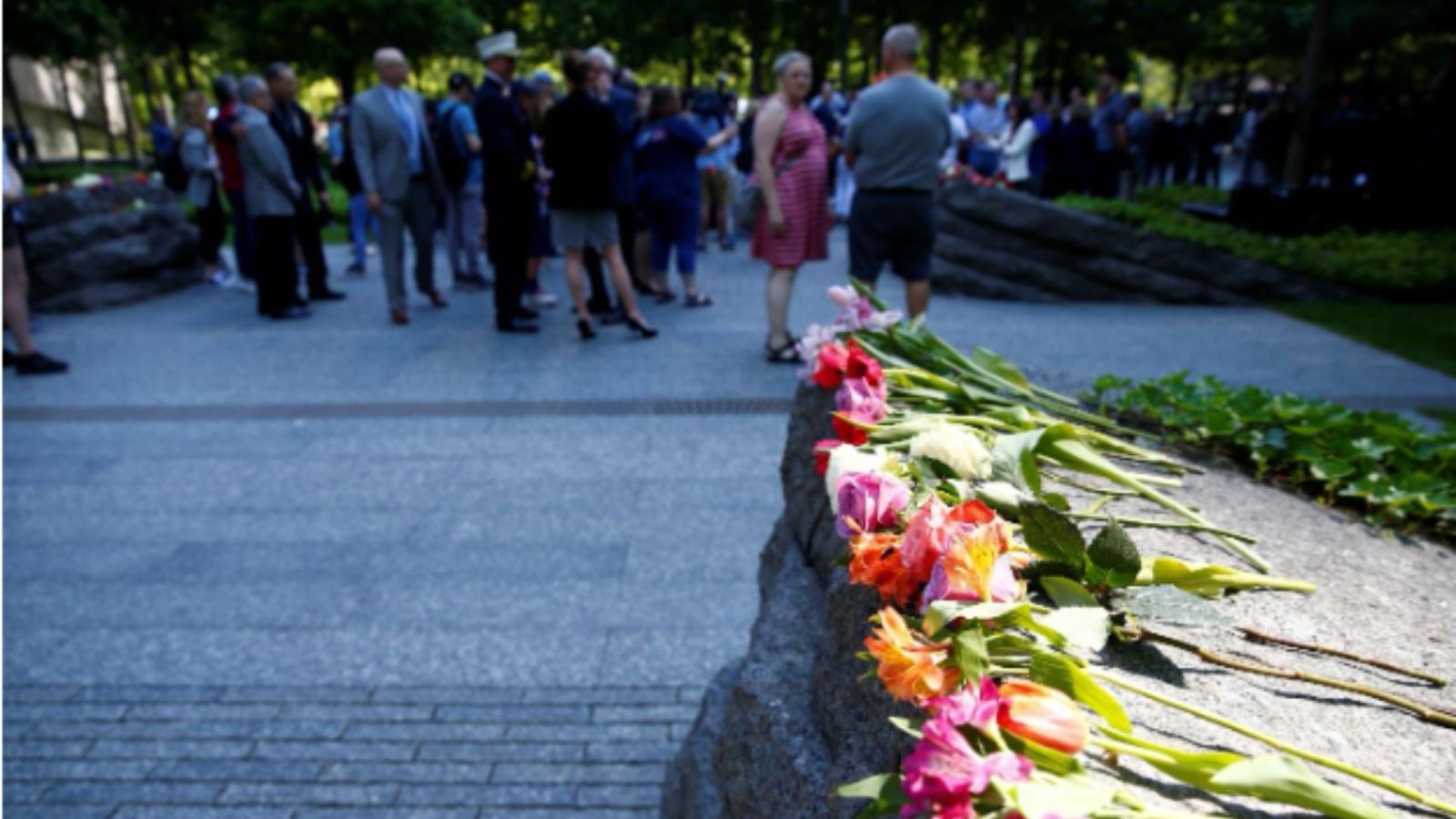 Roses on the Memorial Glade