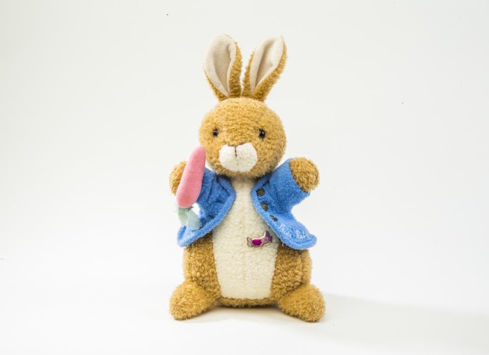 old brown peter rabbit toy